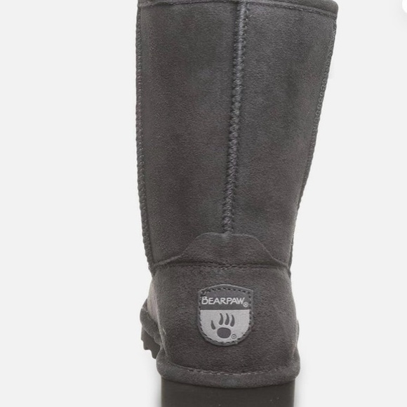 BearPaw charcoal Elle Short size 8, new with tag but have some minor scratches - Picture 6 of 6